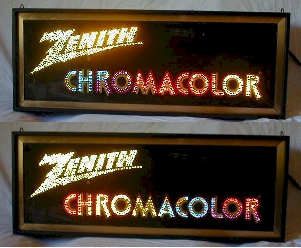 Zenith Chromacolor Sign
