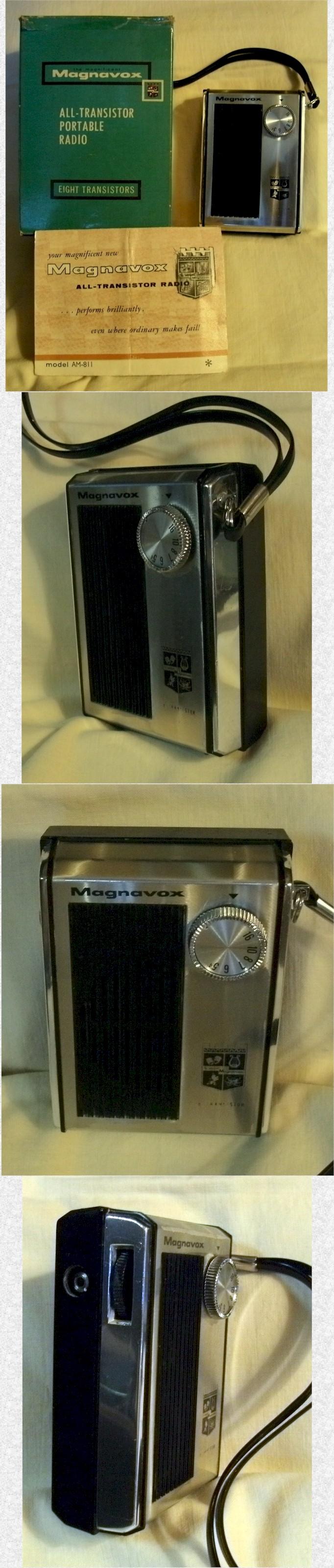 Magnavox AM-811 Pocket Transistor 