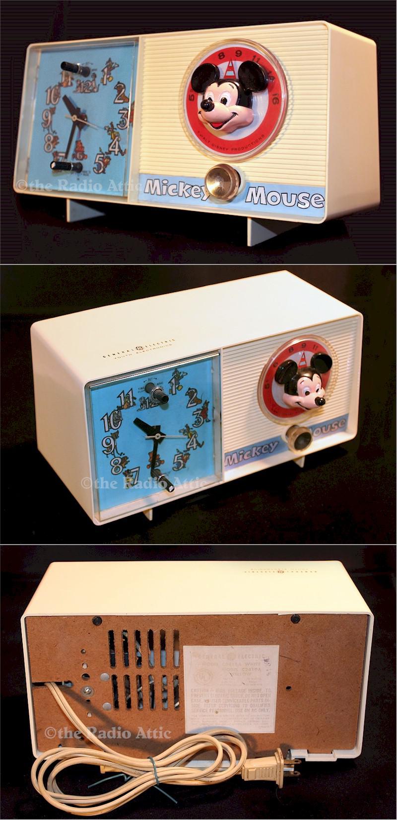 General Electric C2418A "Mickey" Clock Radio (1960)