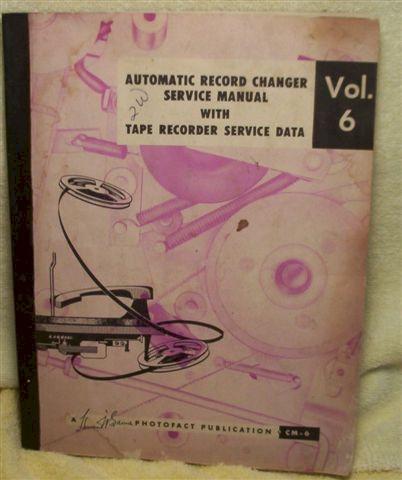 Thomas Sam's CM-6 Automatic Record Changer Manual