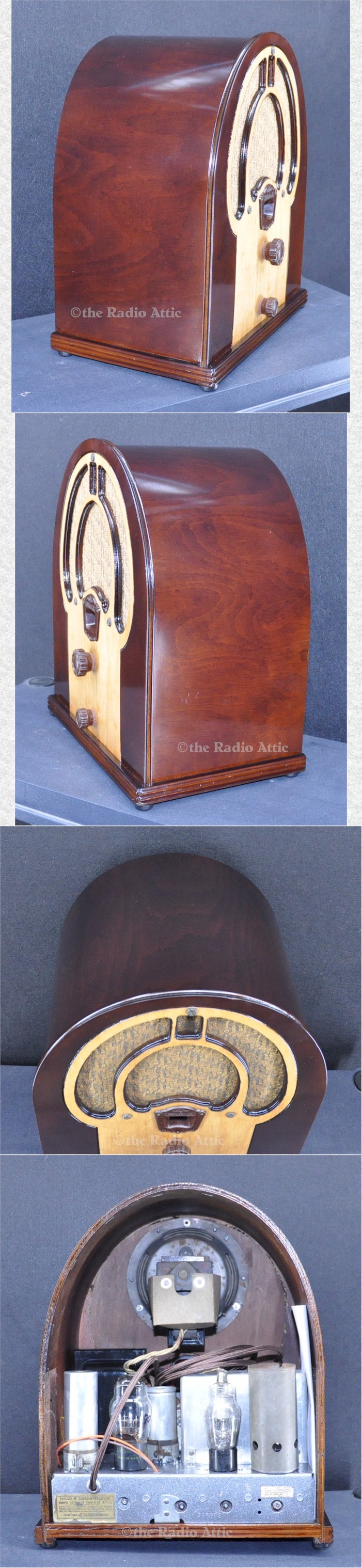 Philco 80 "JR" Mini Cathedral (1932-1933)