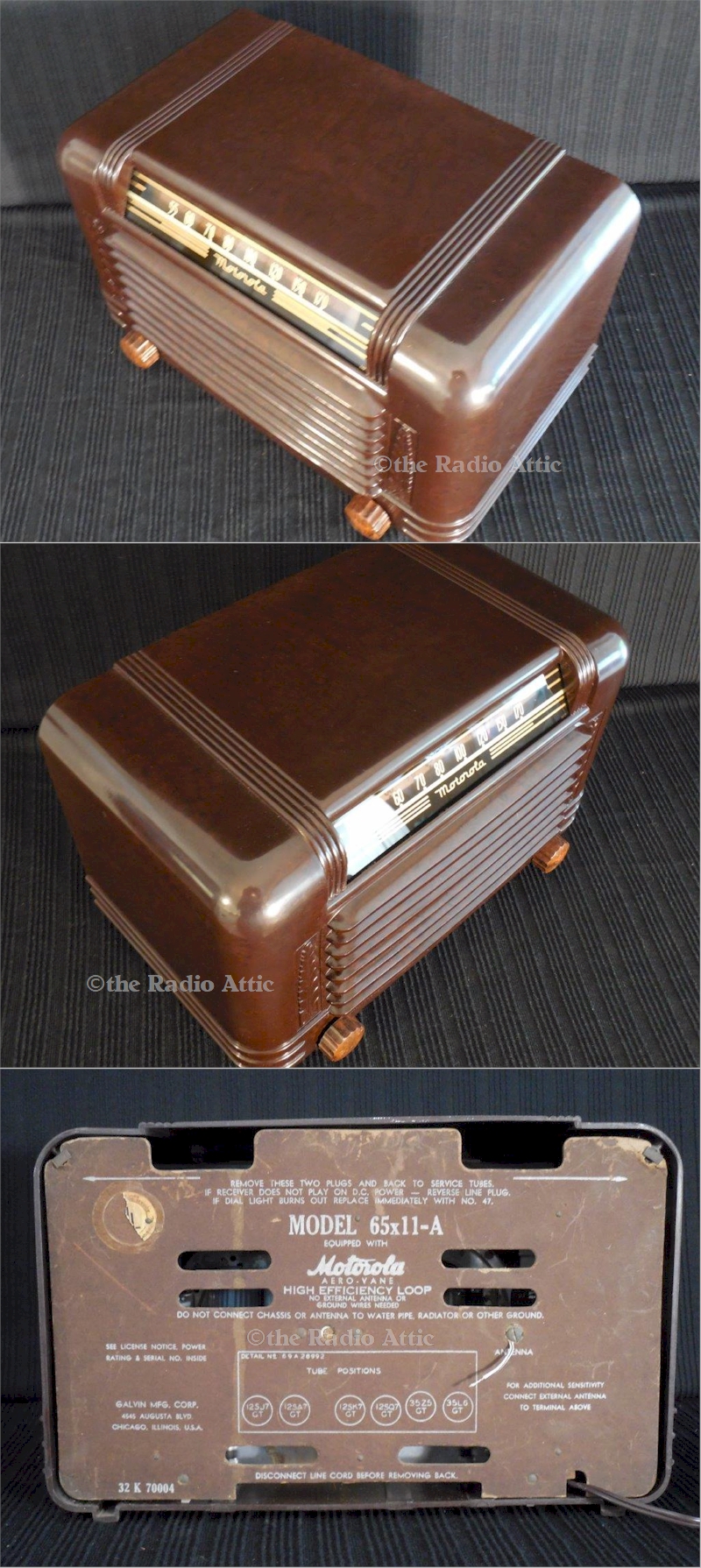 Motorola 65X11-A (1947)