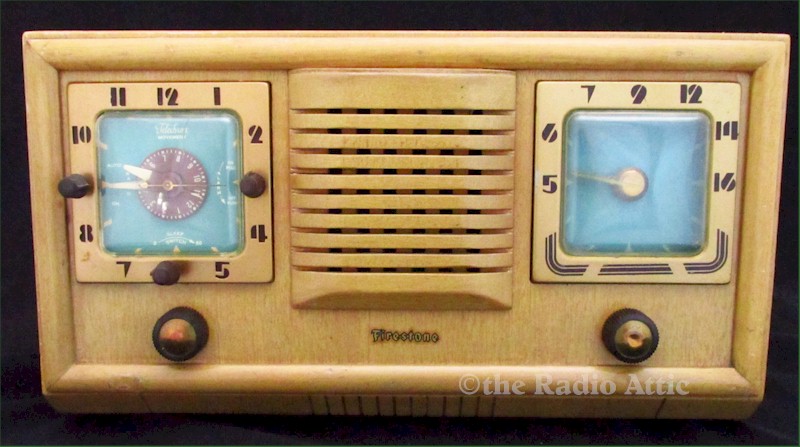 Firestone 4A110 Clock Radio (1952)