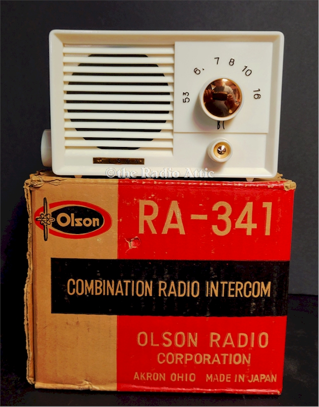 Olson RA-341 Radio/Intercom w/Original Box (1961)