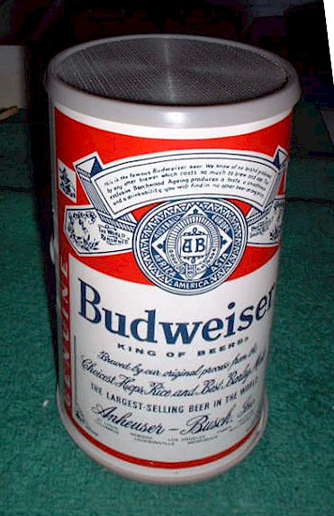 Budweiser Novelty AM Radio