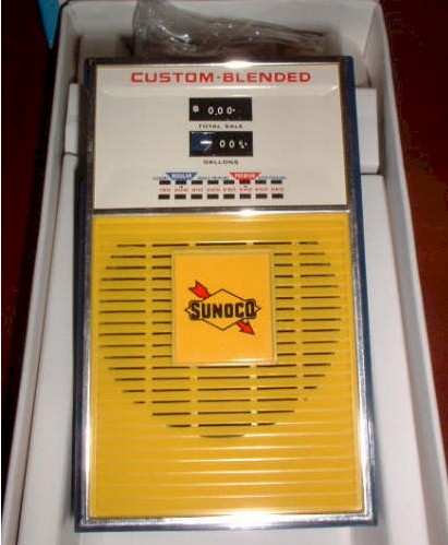 Sunoco Gas Pump Novelty Radio