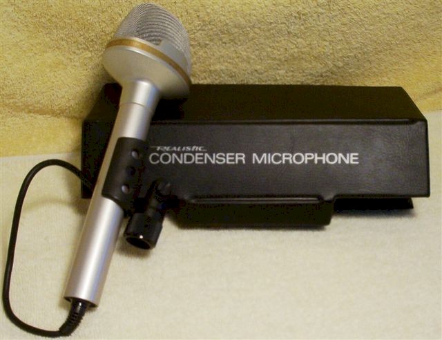 Realistic 33-919A Dual Pattern Stereo Microphone