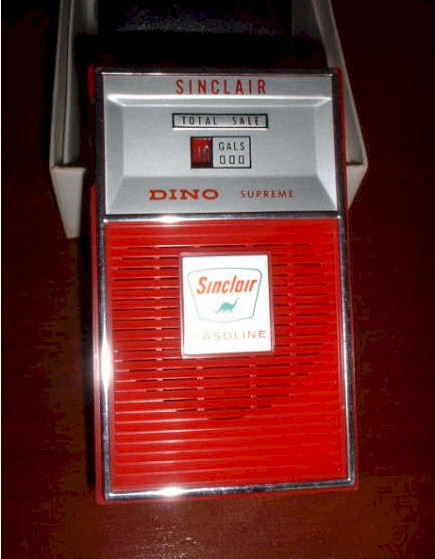 Sinclair Gas Pump Novelty Radio