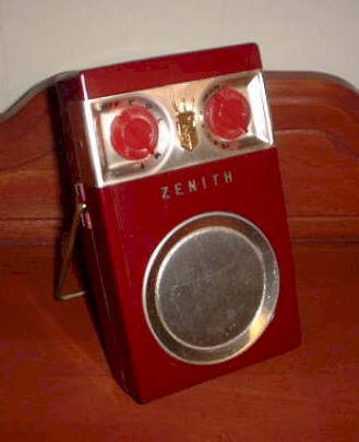 Zenith Royal 500 Handwired (maroon) (1956)