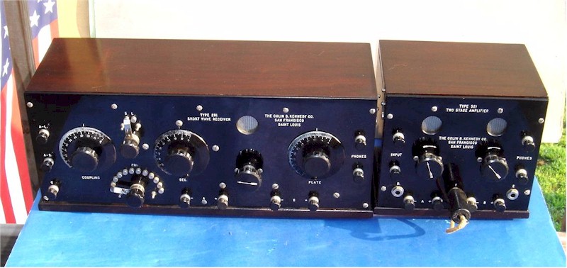 Kennedy Type 281/521 Receiver & Amplifer