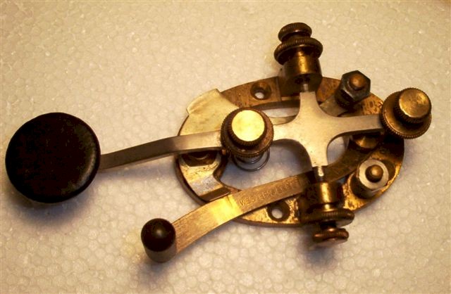 Western Electric Telegraph Key