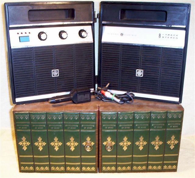 General Electric Portable 8 Track Player