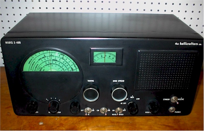 Hallicrafters S-40B Receiver (1950-55)