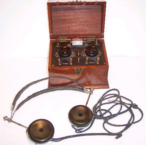 Crystal Radio Set & Headset