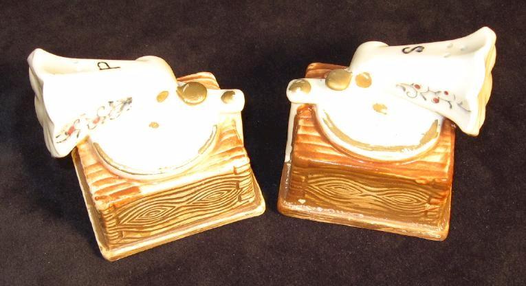 Gramophone Salt & Pepper Shakers