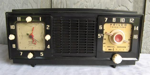 Philco 53-701 Clock Radio