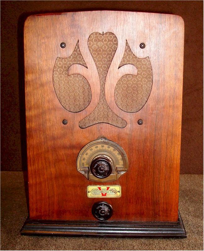 Victor Radio Corporation Operetta V Tombstone (1934)