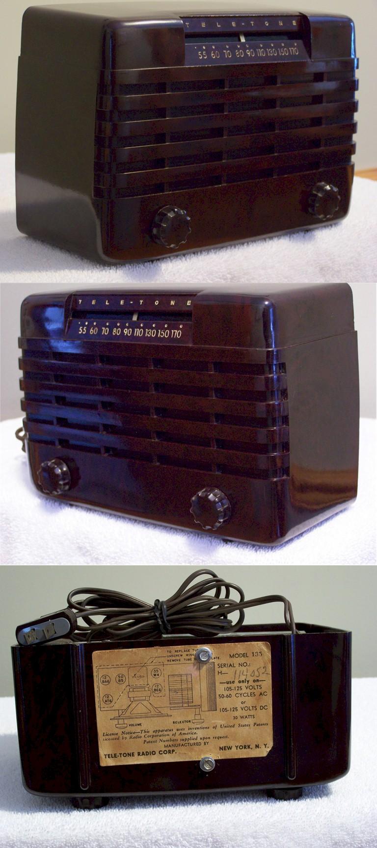 Tele-Tone 135 "Dynamite" (1947)