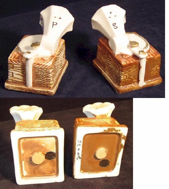 Gramophone Salt & Pepper Shakers