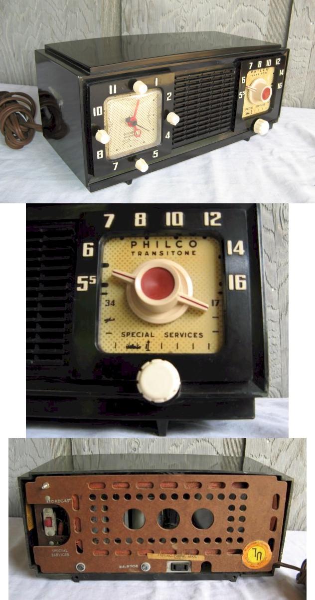 Philco 53-701 Clock Radio