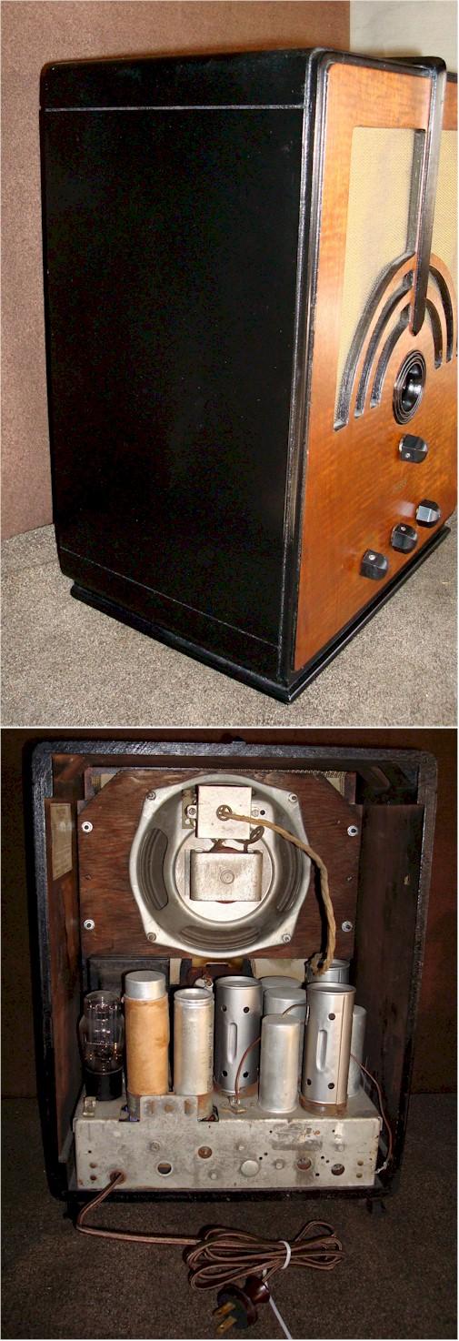 Philco 66 Tombstone (1934)