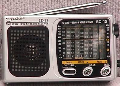 Supersonic SC-12 Short wave Radio