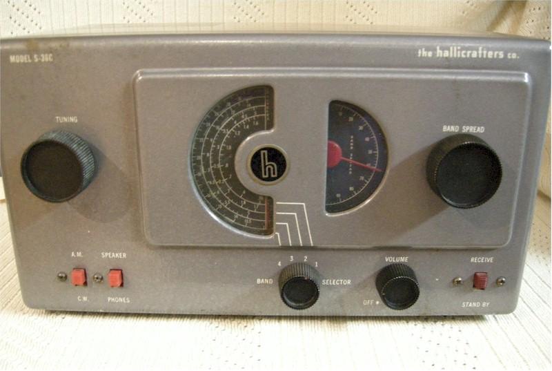 Hallicrafters S-38C Communications Receiver
