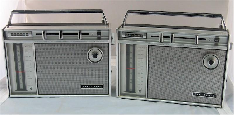 Panasonic RF-1600 x 2 (1970s)