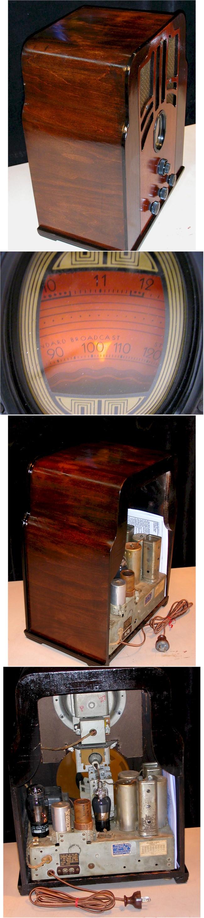 Philco 610 Tombstone (1936)