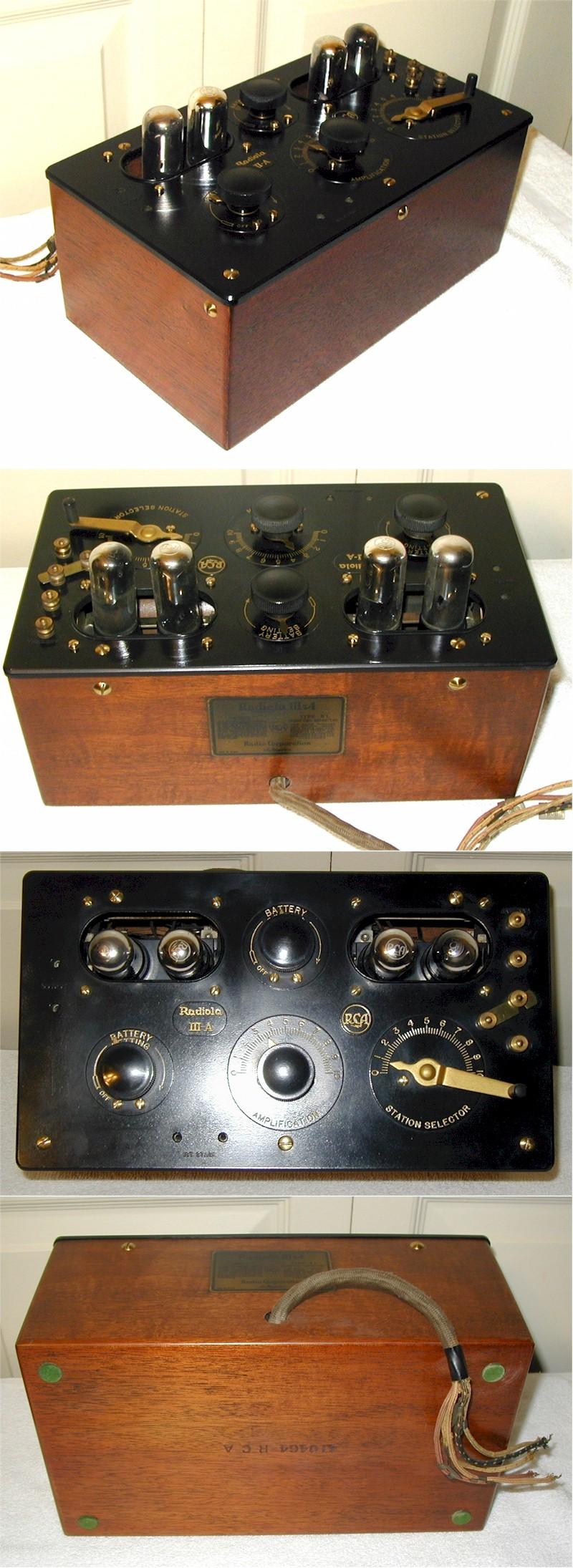 RCA Radiola III-A Type RL AR-806 (1924)