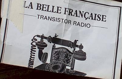 Telephone Miniature Transistor Radio