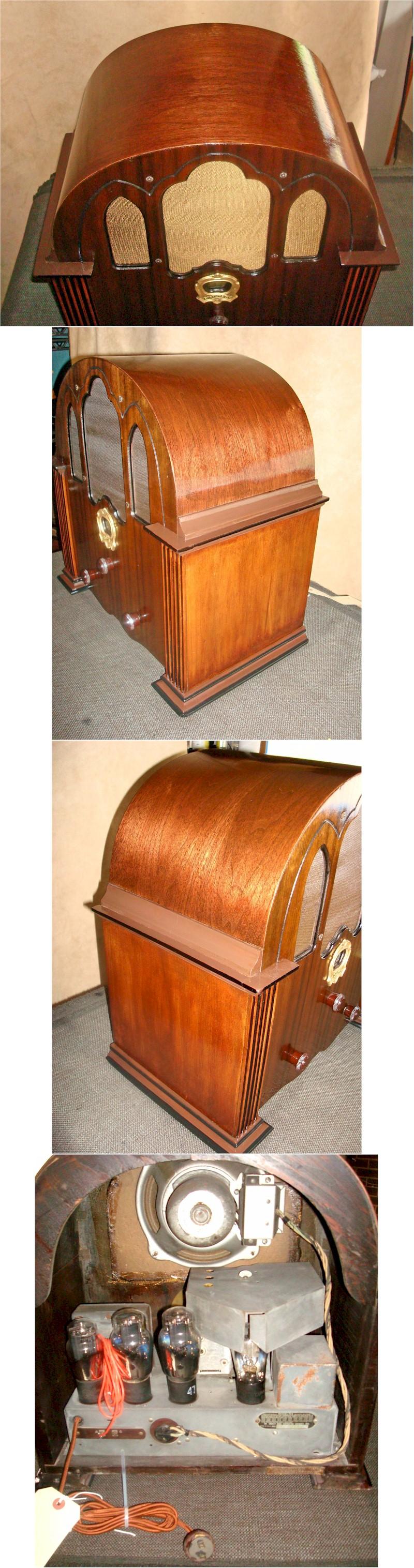 Crosley 124 "The Playtime" Cathedral (1931)