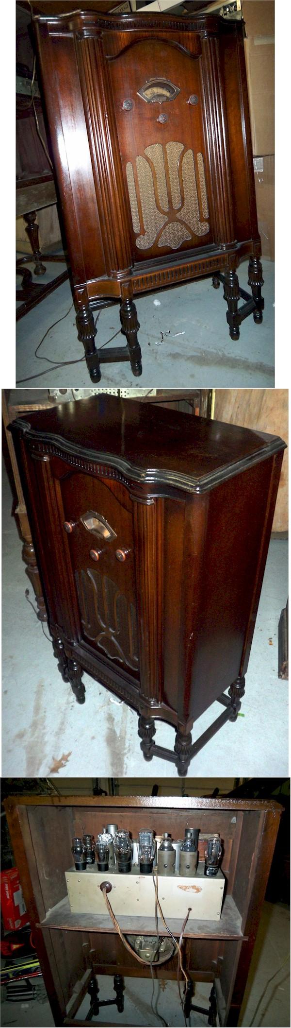 Silvertone 1588 Lowboy (1933)