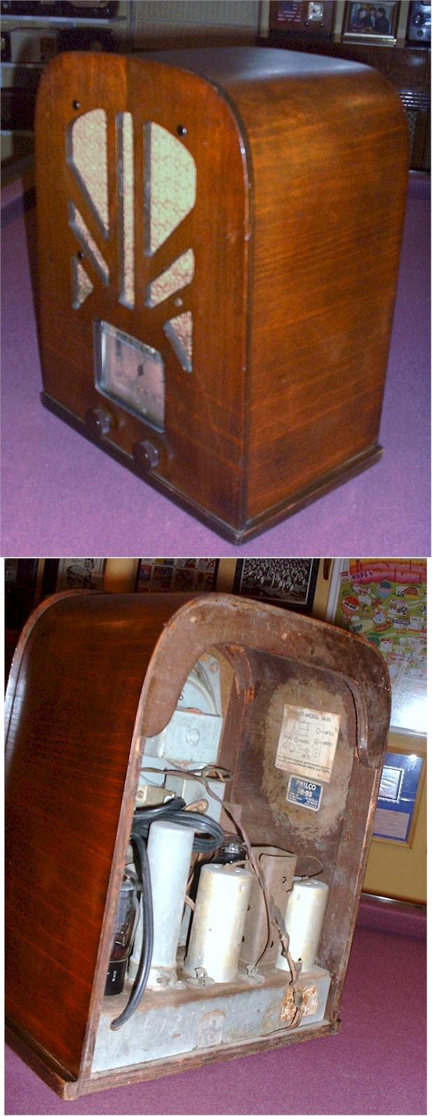 Philco 38-93 Tombstone (1937)