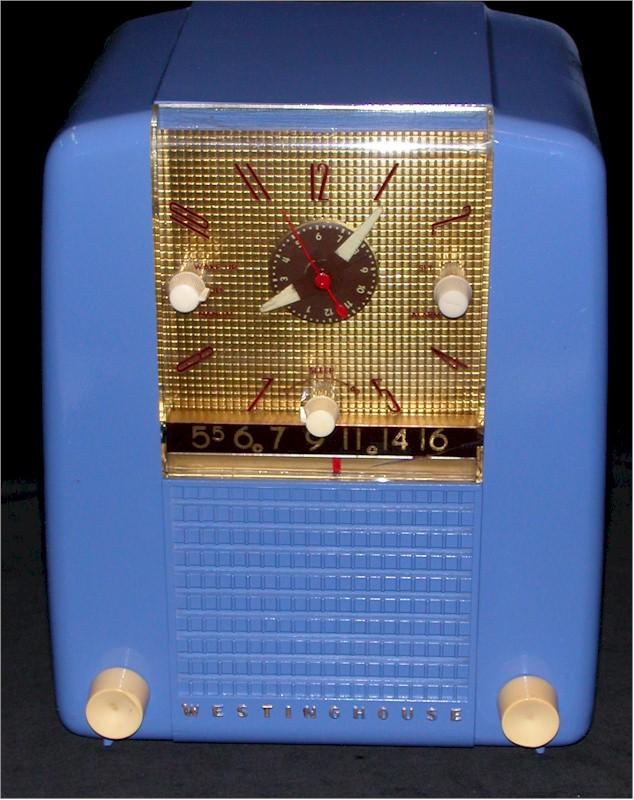 Westinghouse H398 Clock Radio (1954)