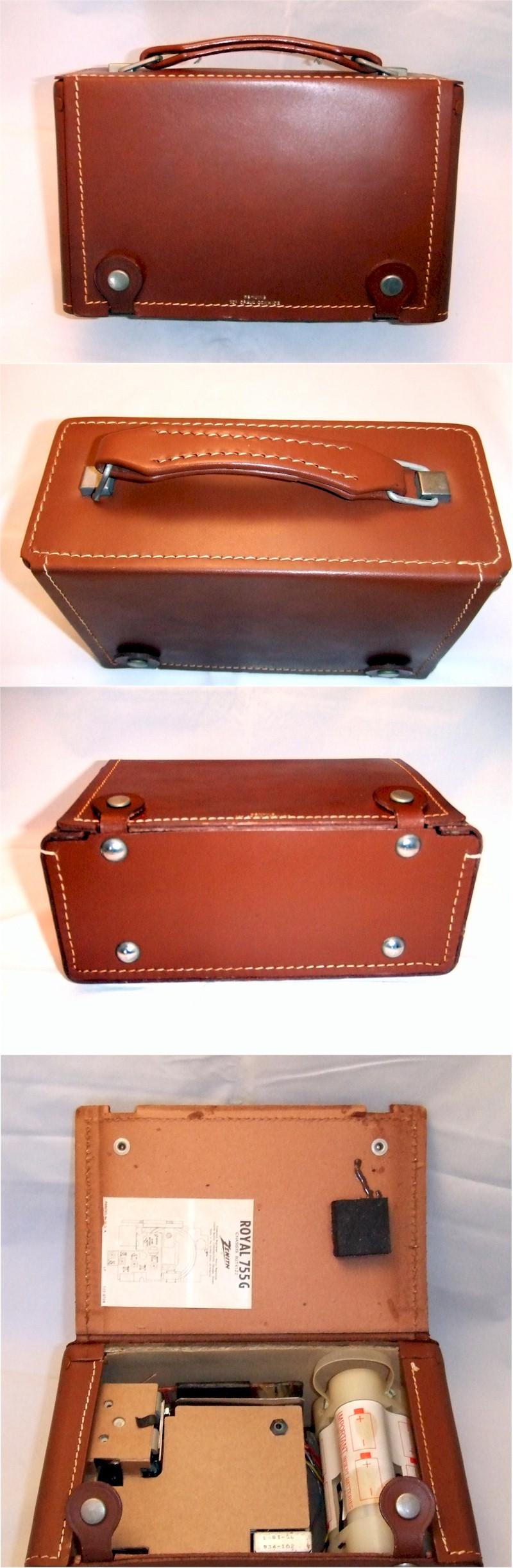 Zenith Royal 755 Leather Portable