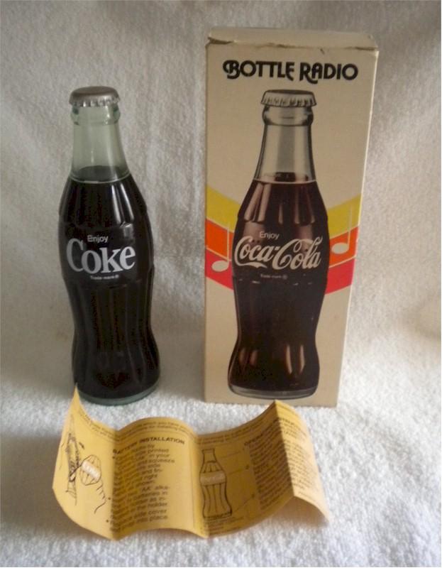 Coke Bottle Transistor Radio