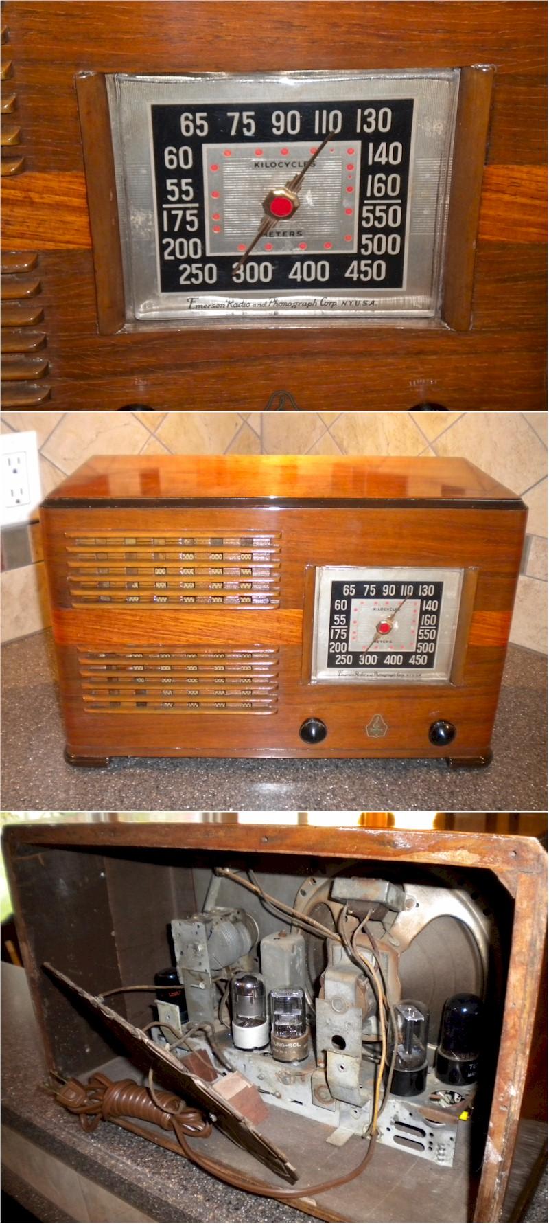 Emerson EH342 w/Ingraham Cabinet (1941)