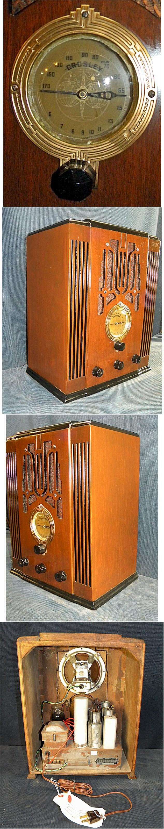 Crosley 534 Tombstone (1934)