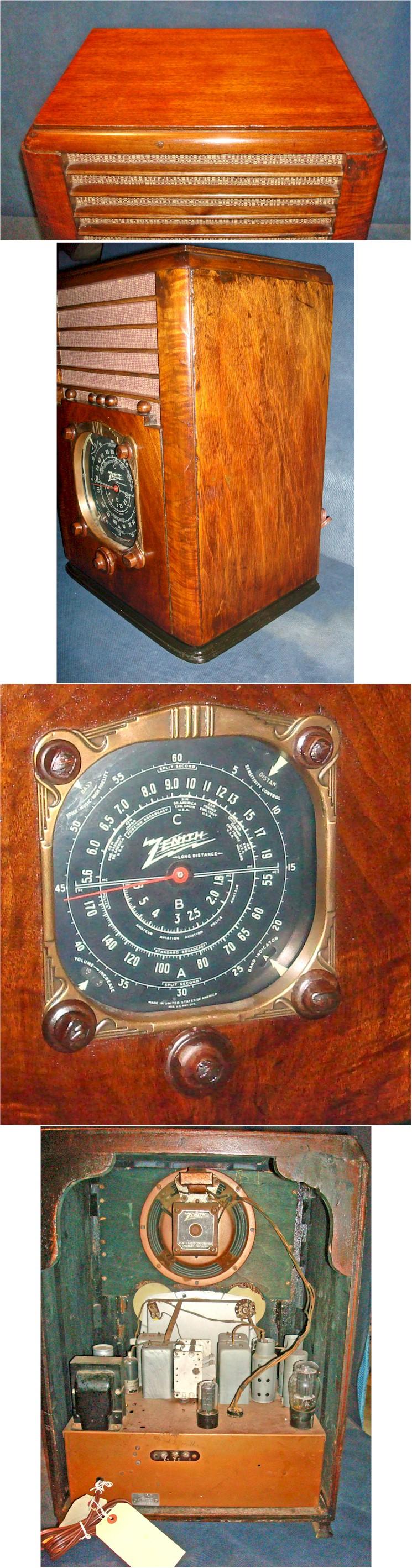 Zenith 6-S-128 Tombstone (1936)