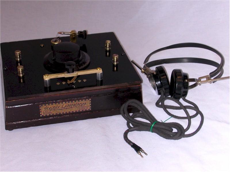 Steinite Crystal Set, with Headset (1926)