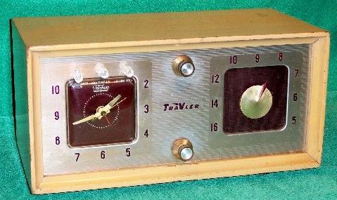 Trav-Ler Clock Radio (1955)