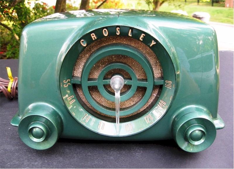 Crosley 11-102U "Dynamic Bullseye" (1951)