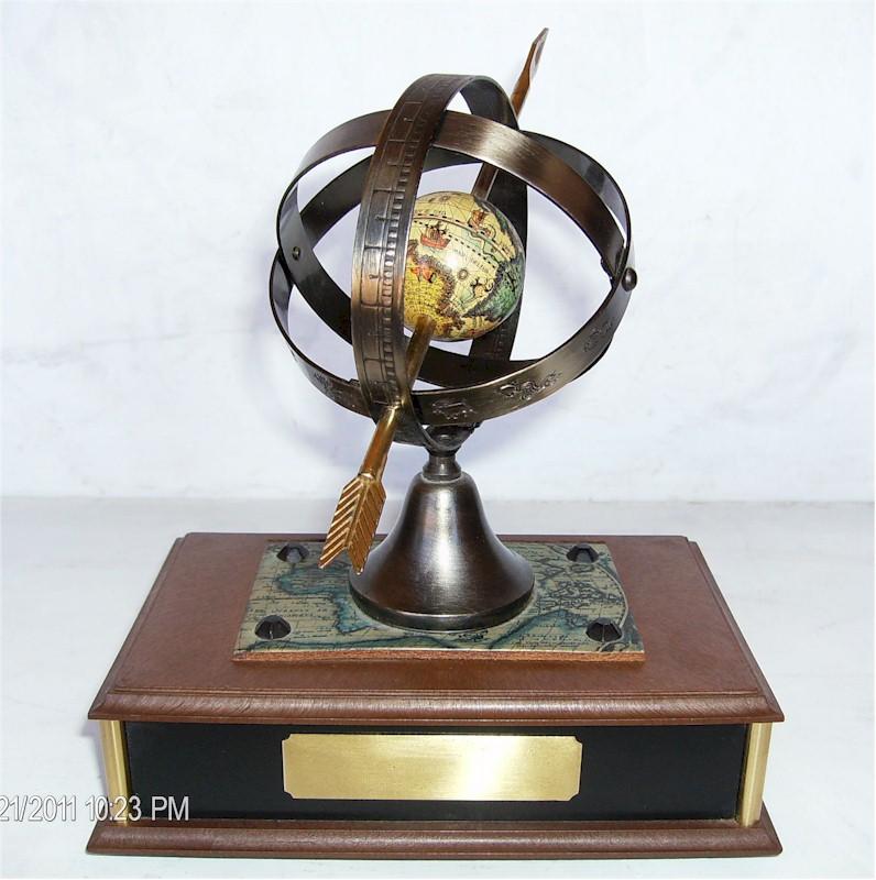 Heritage Armillary Sphere Radio