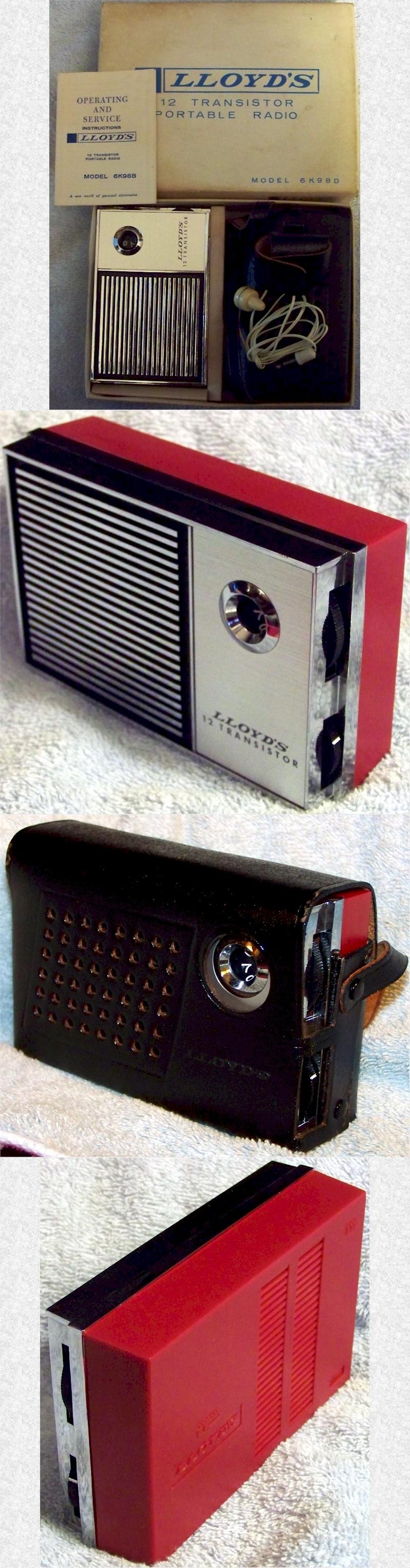 Lloyd's 6K98D Pocket Transistor (1965)