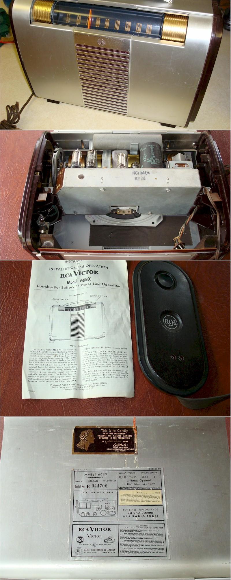 RCA 66BX "Globetrotter" (1946)