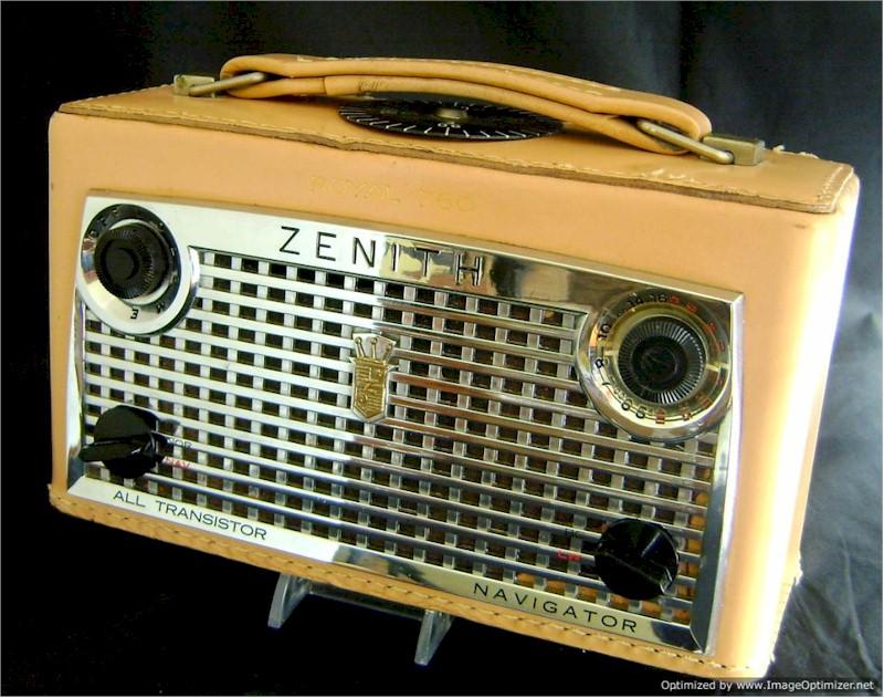 Zenith Royal 760 "Navigator" Portable (1958)