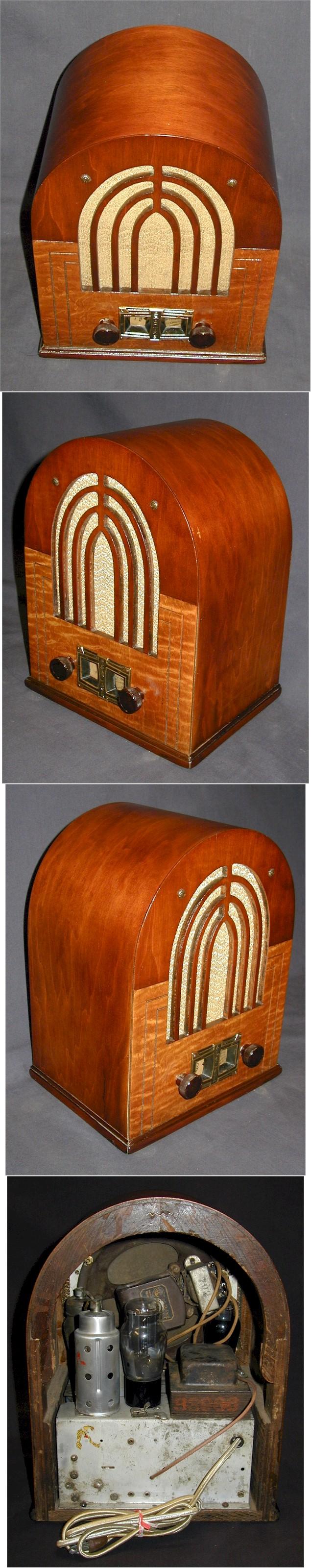 Stewart-Warner 123-1 "Troubador" Mini-Cathedral (1933)