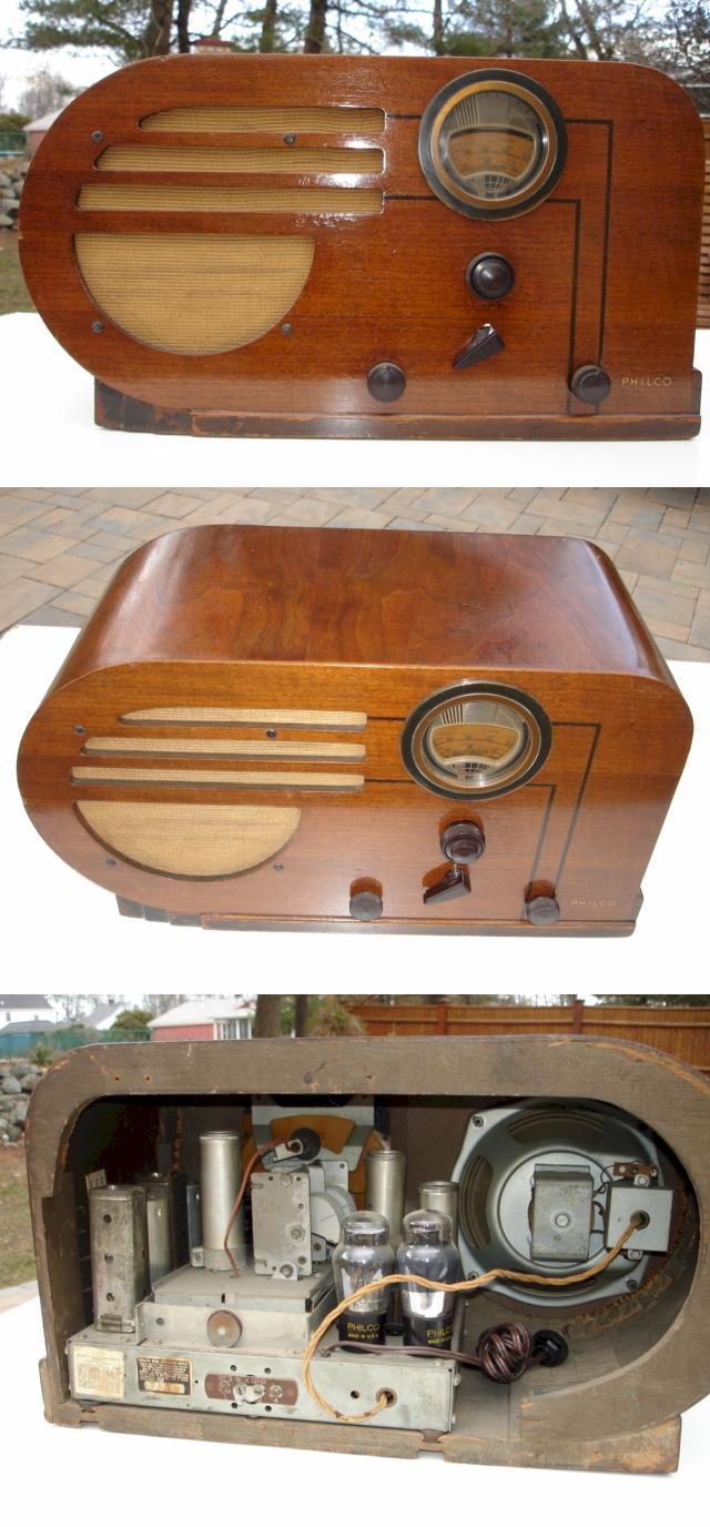 Philco 37-610 "Big Bullet" (1937)