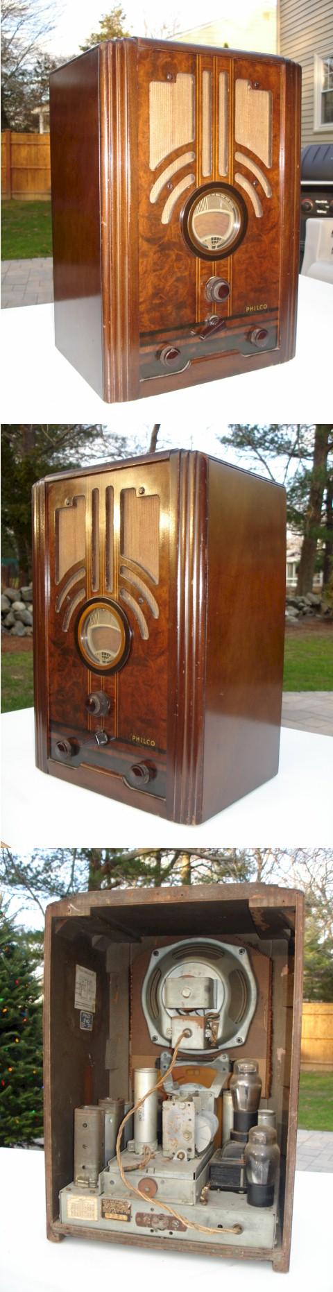 Philco 37-610 Tombstone (1937)